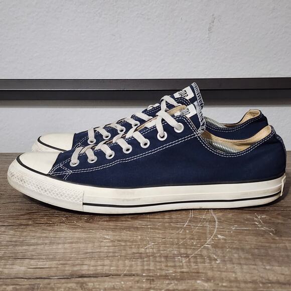Converse Chuck Taylor All-Star Low Top Men's Athletic Shoes Sneakers Sz 13 Blue - Picture 1 of 9